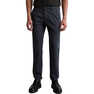 Marc O' Polo Marc OߴPolo Herren Chinohose mit Stretch-Anteil Shaped Fit, Blau (Dark Navy), W34/L34 Marc O' Polo Marc OߴPolo Herren Chinohose mit Stretch-Anteil Shaped Fit, Blau (Dark Navy), W34/L34