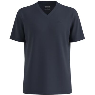 s.Oliver Herren T-Shirt – V-Ausschnitt, Regular Fit, Baumwolljersey s.Oliver Herren T-Shirt – V-Ausschnitt, Regular Fit, Baumwolljersey