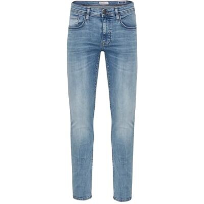 b BLEND Blend BHJet Herren Jeanshose Hose mit Eingrifftaschen Gürtelschlaufen Stretch Baumwollmischung Slim fit, Größe:W33/32, Farbe:Denim bleach blue (200288) b BLEND Blend BHJet Herren Jeanshose Hose mit Eingrifftaschen Gürtelschlaufen Stretch Baumwollmischung Slim fit, Größe:W33/32, Farbe:Denim bleach blue (200288)