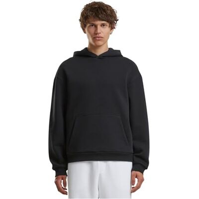 Build Your Brand Herren By284-fluffy Hoody Sweatshirt, Schwarz, S EU Build Your Brand Herren By284-fluffy Hoody Sweatshirt, Schwarz, S EU