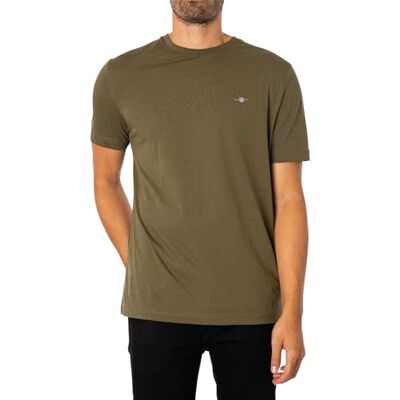 GANT Herren 2003184-301 T-Shirt, Juniper Green, XL EU GANT Herren 2003184-301 T-Shirt, Juniper Green, XL EU
