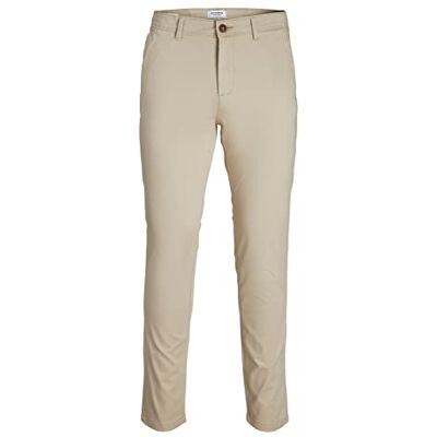 JACK & JONES Herren Jpstmarco Jjbowie Noos Chino Hose, Oxford Tan, 30W / 32L JACK & JONES Herren Jpstmarco Jjbowie Noos Chino Hose, Oxford Tan, 30W / 32L