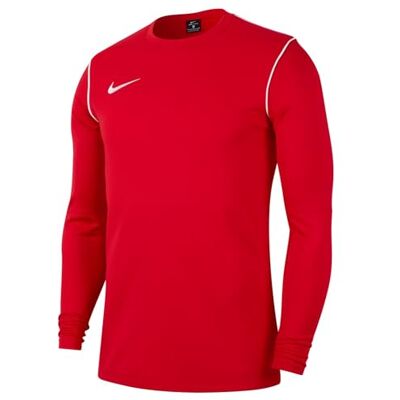 NIKE Herren Dry Park 20 Crew Longsleeve, University Red/White/White, L NIKE Herren Dry Park 20 Crew Longsleeve, University Red/White/White, L