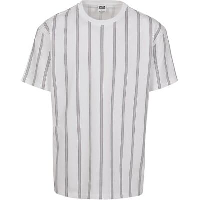 Urban Classics Herren Heavy Oversized AOP Stripe Tee T-Shirt,per Pack Weiß (White/Navy 01289),Medium (Herstellergröße:M) Urban Classics Herren Heavy Oversized AOP Stripe Tee T-Shirt,per Pack Weiß (White/Navy 01289),Medium (Herstellergröße:M)