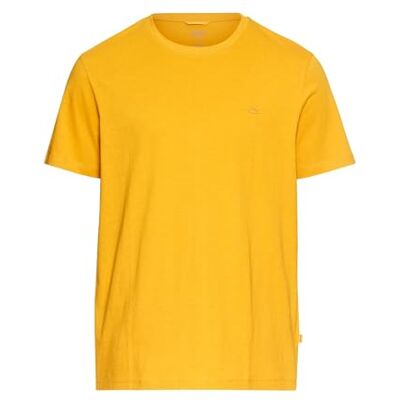 camel active Herren Basic T-Shirt aus Reiner Baumwolle Orange, Menswear-XL camel active Herren Basic T-Shirt aus Reiner Baumwolle Orange, Menswear-XL
