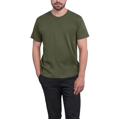 HRM Herren Heavy Luxury Roundneck Tee I Fair Trade T-Shirt Herren mit Rundhalsausschnitt I Nachhaltig & aus 100% Bio-Baumwolle HRM Herren Heavy Luxury Roundneck Tee I Fair Trade T-Shirt Herren mit Rundhalsausschnitt I Nachhaltig & aus 100% Bio-Baumwolle