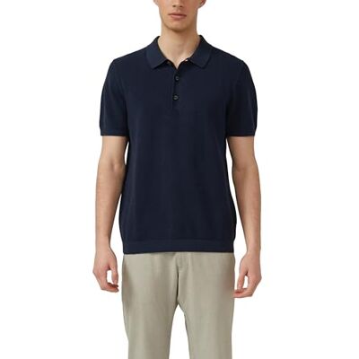 s.Oliver Strukturiertes Strick-Poloshirt s.Oliver Strukturiertes Strick-Poloshirt
