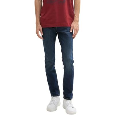 TOM TAILOR Herren 1042684 Josh Regular Slim Jeans mit Stretch, 10127 Tinted Blue Denim, 31W / 34L TOM TAILOR Herren 1042684 Josh Regular Slim Jeans mit Stretch, 10127 Tinted Blue Denim, 31W / 34L