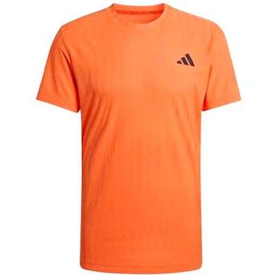 Adidas Men's Tennis Climacool+ AIRCHILL FREELIFT T-Shirt, Pure Orange, M Adidas Men's Tennis Climacool+ AIRCHILL FREELIFT T-Shirt, Pure Orange, M