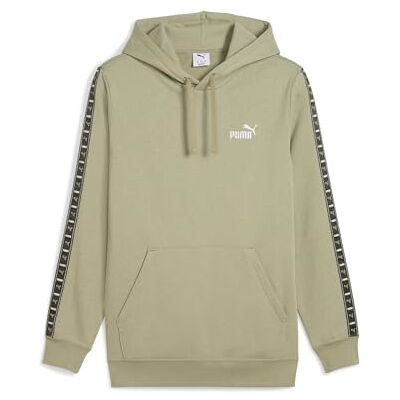 Puma Herren Tape Hoodie FL Kapuzenpullover, Lux Army, XXL EU Puma Herren Tape Hoodie FL Kapuzenpullover, Lux Army, XXL EU