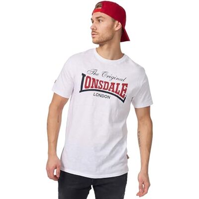 Lonsdale London Aldingham Männer T-Shirt weiß S 100% Baumwolle Basics, Casual Wear, Streetwear Lonsdale London Aldingham Männer T-Shirt weiß S 100% Baumwolle Basics, Casual Wear, Streetwear