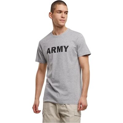 Brandit Army T-Shirt, Farbe: Grey Melange, Größe: XXL Brandit Army T-Shirt, Farbe: Grey Melange, Größe: XXL