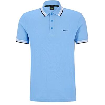 Boss Herren Paddy Poloshirt Polohemd, Marineblau, XX-Large Boss Herren Paddy Poloshirt Polohemd, Marineblau, XX-Large