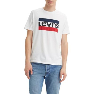 Levi's Herren Sportswear Logo Graphic T-Shirt,White,XS Levi's Herren Sportswear Logo Graphic T-Shirt,White,XS