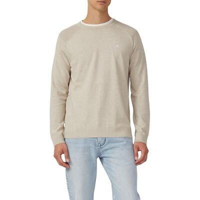 s.Oliver Pullover aus Moulinéstrick mit Crew Neck und Raglanärmeln s.Oliver Pullover aus Moulinéstrick mit Crew Neck und Raglanärmeln