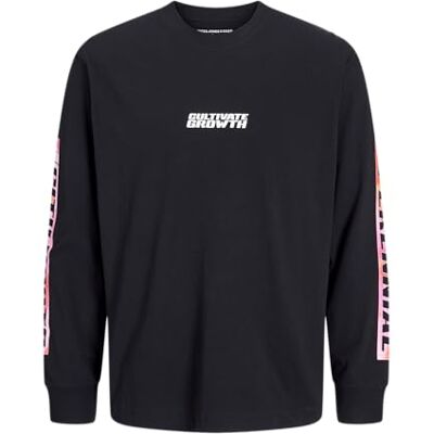 JACK & JONES Jcointerlude Floral Tee Ls Crew Neck JACK & JONES Jcointerlude Floral Tee Ls Crew Neck