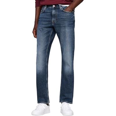 Tommy Hilfiger Herren Jeans Hose Regular Fit Straight Leg, Blau (Gifford Indigo), 30W/36L Tommy Hilfiger Herren Jeans Hose Regular Fit Straight Leg, Blau (Gifford Indigo), 30W/36L
