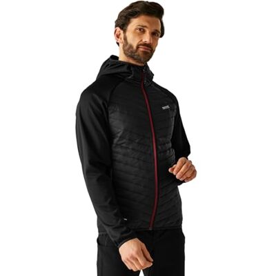 Regatta Herren Andreson Hybrid Jacke gepolstert leicht Stretch Winter Layer Top Regatta Herren Andreson Hybrid Jacke gepolstert leicht Stretch Winter Layer Top