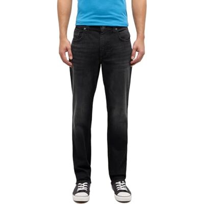 MUSTANG Herren Slim Fit Tramper Jeans,Schwarz,33W / 32L MUSTANG Herren Slim Fit Tramper Jeans,Schwarz,33W / 32L