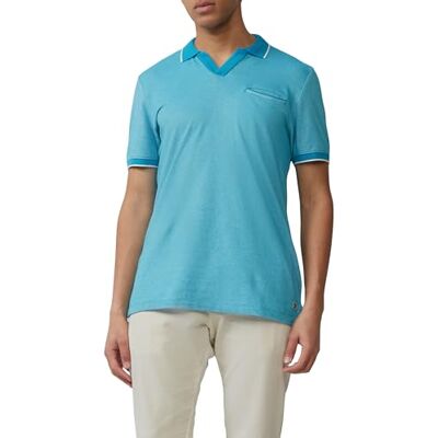 s.Oliver Poloshirt aus zweifarbigem Piqué mit Brusttasche s.Oliver Poloshirt aus zweifarbigem Piqué mit Brusttasche