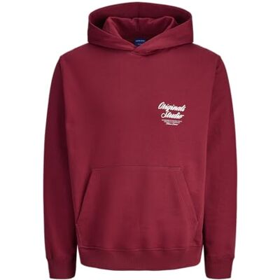 JACK & JONES Jornorrebro Typo Back Sweat Hood Sn JACK & JONES Jornorrebro Typo Back Sweat Hood Sn