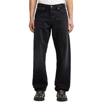 G-STAR Herren Deeggie Relaxed Straight Jeans, Schwarz (Worn in Dark Moon D27736-D291-H785), 36W / 32L G-STAR Herren Deeggie Relaxed Straight Jeans, Schwarz (Worn in Dark Moon D27736-D291-H785), 36W / 32L