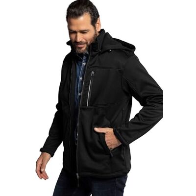 JP 1880 Softshelljacke mit Abnehmbarer Kapuze, Große Größen JP 1880 Softshelljacke mit Abnehmbarer Kapuze, Große Größen