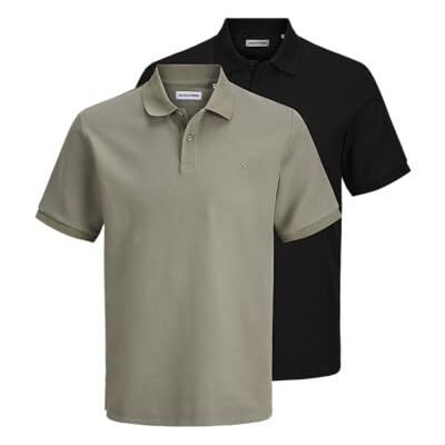 JACK & JONES Jjeaustin Polo Ss 2Pk Mp JACK & JONES Jjeaustin Polo Ss 2Pk Mp