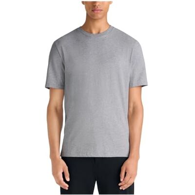 Scotch & Soda Men's CORE-Logo T-Shirt, Grey Melange, XL Scotch & Soda Men's CORE-Logo T-Shirt, Grey Melange, XL