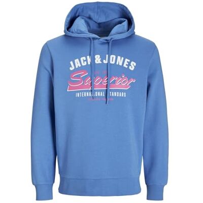 JACK & JONES JJELOGO Sweat Hood 2 COL 24/25 NOOS JACK & JONES JJELOGO Sweat Hood 2 COL 24/25 NOOS