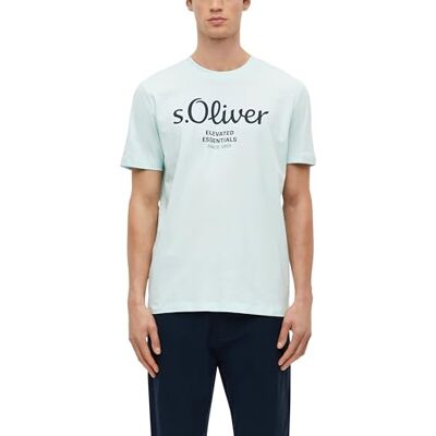 s.Oliver Baumwoll-T-Shirt mit Logo-Print s.Oliver Baumwoll-T-Shirt mit Logo-Print