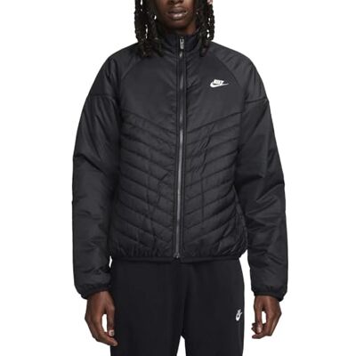 NIKE Herren Wr Tf Midweight Puffer Jacke, Black/Black/Sail, S EU NIKE Herren Wr Tf Midweight Puffer Jacke, Black/Black/Sail, S EU
