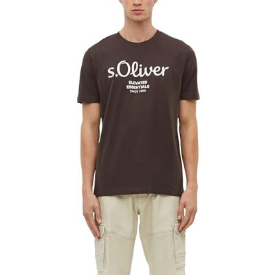 s.Oliver Baumwoll-T-Shirt mit Logo-Print s.Oliver Baumwoll-T-Shirt mit Logo-Print