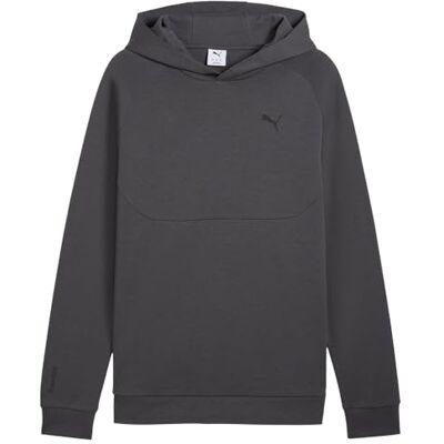 Puma Herren tech Hoodie Dk Kapuzenpullover, Dunkelgrau, L EU Puma Herren tech Hoodie Dk Kapuzenpullover, Dunkelgrau, L EU