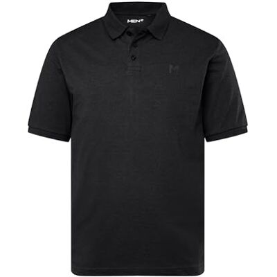 Men Plus Herren große Größen Übergrößen Menswear L-8XL Men+ Poloshirt, Basic, Piqué, Halbarm, bis 8 XL schwarz XL 836256100-XL Men Plus Herren große Größen Übergrößen Menswear L-8XL Men+ Poloshirt, Basic, Piqué, Halbarm, bis 8 XL schwarz XL 836256100-XL