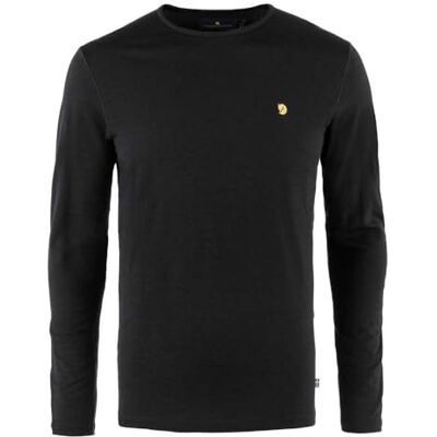 Fjällräven Herren Bergtagen Thinwool LS T-Shirt, Black, L Fjällräven Herren Bergtagen Thinwool LS T-Shirt, Black, L