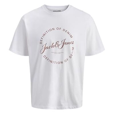 JACK & JONES Jjgrayson Tee Ss Crew Neck Pls Plus Size JACK & JONES Jjgrayson Tee Ss Crew Neck Pls Plus Size