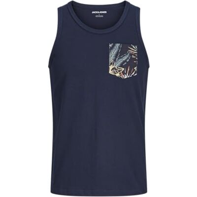 JACK & JONES Jjhonolulu Pocket AOP Tanktop Sl Pls Plus Size JACK & JONES Jjhonolulu Pocket AOP Tanktop Sl Pls Plus Size