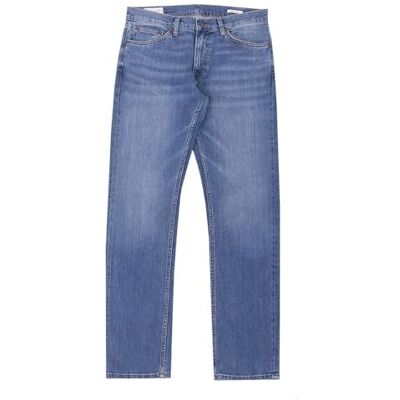 GANT Herren Regular JEANS MIT NORMALER PASSFORM, Eingefärbtes Mittelblau, 34W / 34L EU GANT Herren Regular JEANS MIT NORMALER PASSFORM, Eingefärbtes Mittelblau, 34W / 34L EU