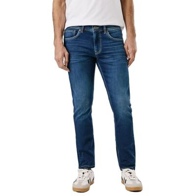 Pepe Jeans Herren Slim Gymdigo Track Jeans, Blau (Denim-5ag), 36 W/34 L Pepe Jeans Herren Slim Gymdigo Track Jeans, Blau (Denim-5ag), 36 W/34 L