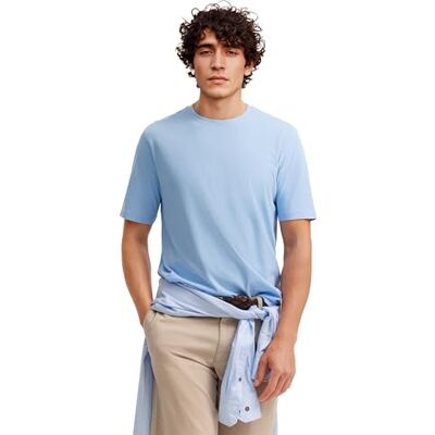 Bugatti Herren T-Shirt Modern Fit aus Baumwolle mit Rundhals Bugatti Herren T-Shirt Modern Fit aus Baumwolle mit Rundhals