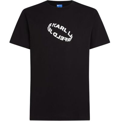KARL LAGERFELD JEANS Slim Ring Tee, Black, XS KARL LAGERFELD JEANS Slim Ring Tee, Black, XS