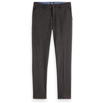 Scotch & Soda Herren Mott Chino, Antra Fischgrätenmuster, 36 W / 32 L Scotch & Soda Herren Mott Chino, Antra Fischgrätenmuster, 36 W / 32 L