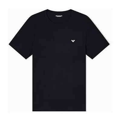 Giorgio Armani Man's Endurance 2-Pack Crew Neck T-Shirt Black XXL Regular Fit, Schwarz, XXL Giorgio Armani Man's Endurance 2-Pack Crew Neck T-Shirt Black XXL Regular Fit, Schwarz, XXL