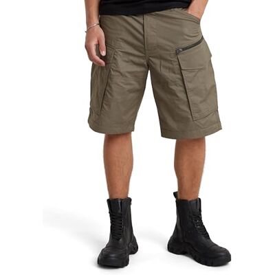 G-STAR RAW Herren Rovic Zip Relaxed Shorts, Braun (Turf D08566-D308-273), 28 G-STAR RAW Herren Rovic Zip Relaxed Shorts, Braun (Turf D08566-D308-273), 28