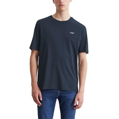 Marc O' Polo Marc OߴPolo Denim Herren T-Shirt aus Bio-Baumwolle Regular Fit, Blau (Navy Teal), XXL Marc O' Polo Marc OߴPolo Denim Herren T-Shirt aus Bio-Baumwolle Regular Fit, Blau (Navy Teal), XXL