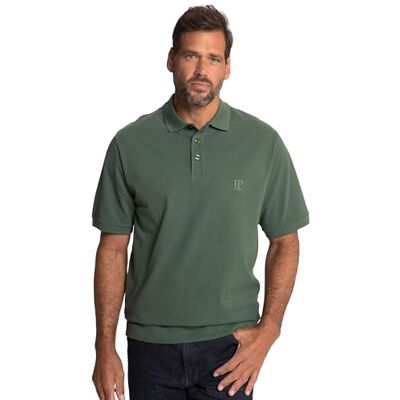 JP 1880 Herren große Größen Übergrößen Menswear L-8XL Poloshirt, Bauchfit, Basic, Halbarm, Piqué trübes grün 8XL 712617198-8XL JP 1880 Herren große Größen Übergrößen Menswear L-8XL Poloshirt, Bauchfit, Basic, Halbarm, Piqué trübes grün 8XL 712617198-8XL
