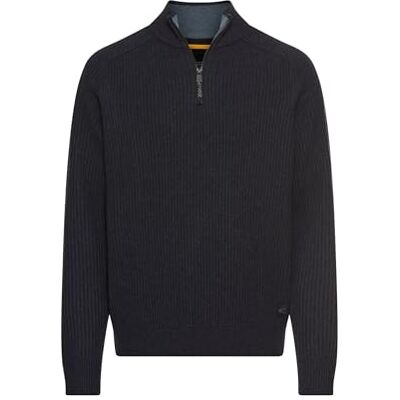 camel active Herren Strick-Troyer aus Reiner Lammwolle Navyblau, Menswear-XXL camel active Herren Strick-Troyer aus Reiner Lammwolle Navyblau, Menswear-XXL