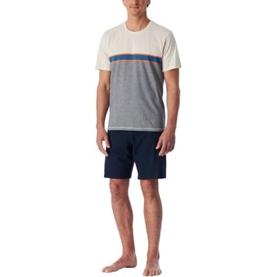 Uncover by Schiesser Herren Schlafanzug Set Shirt und Hose kurz Nachtwäsche Uncover by Schiesser Herren Schlafanzug Set Shirt und Hose kurz Nachtwäsche