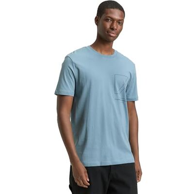 TOM TAILOR Denim Basic T-Shirt mit Logo-Print TOM TAILOR Denim Basic T-Shirt mit Logo-Print